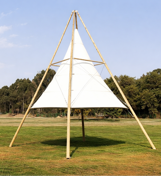 Tipi sky tent 5 x 5 meter