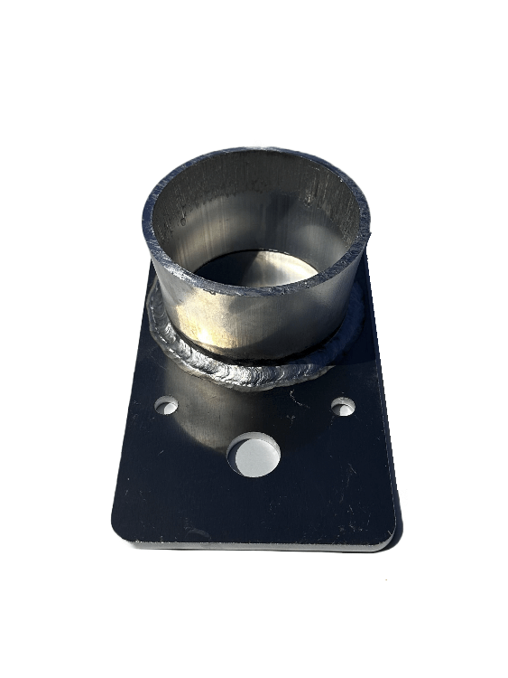 Grondplaat tentpaal bevestiging stretchtent