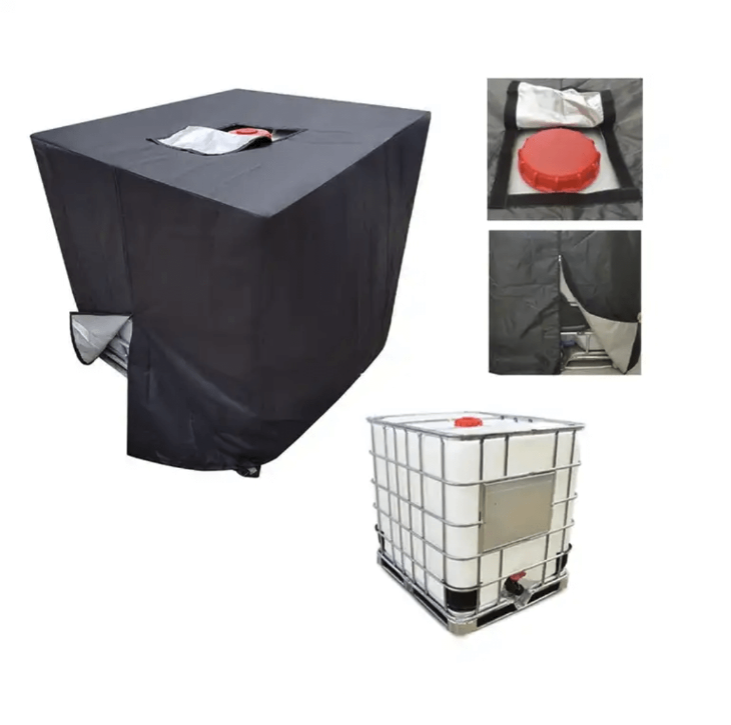 IBC tank hoes bevestiging