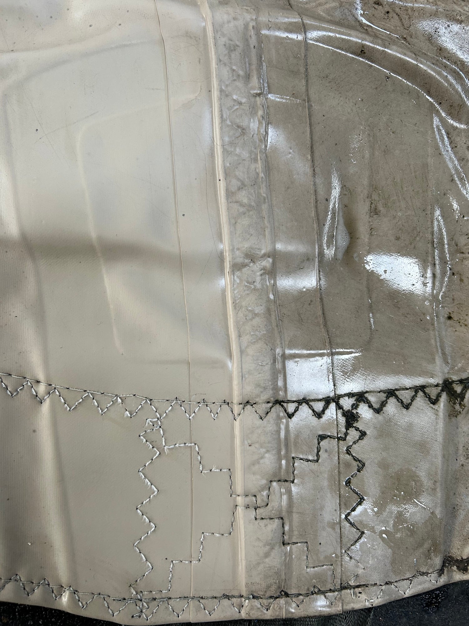 Schoonmaak reiniging stretchtent