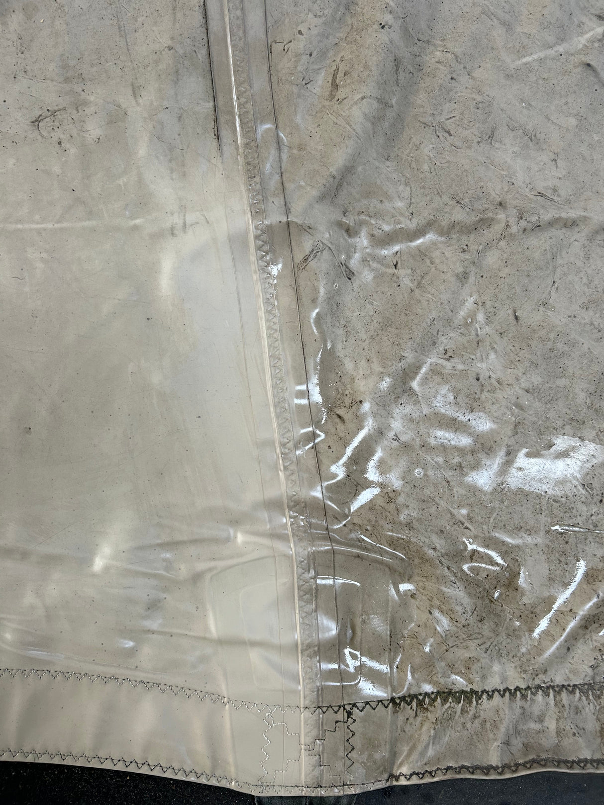 Schoonmaak reiniging stretchtent schoon