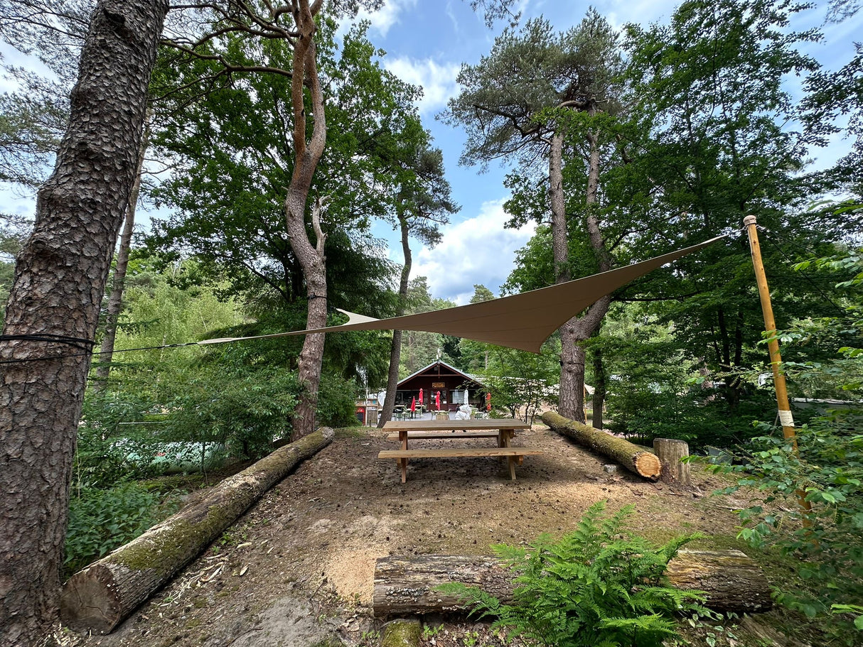 schaduwdoek stretchtent