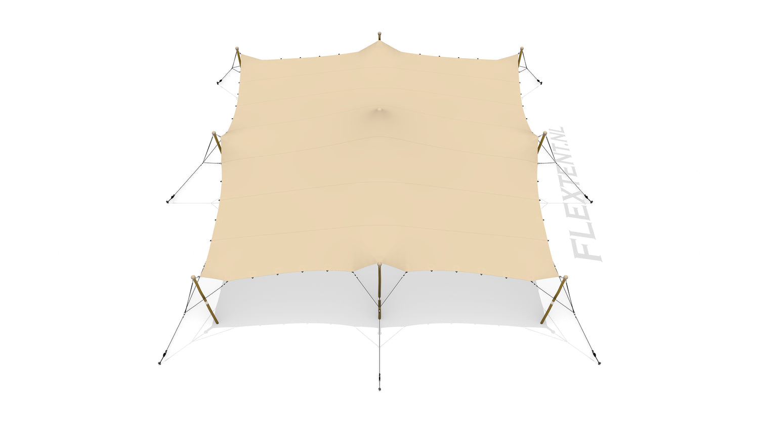 stretchtent-10.00-10.50-compleet-set-chino-beige-doek-tekening-2