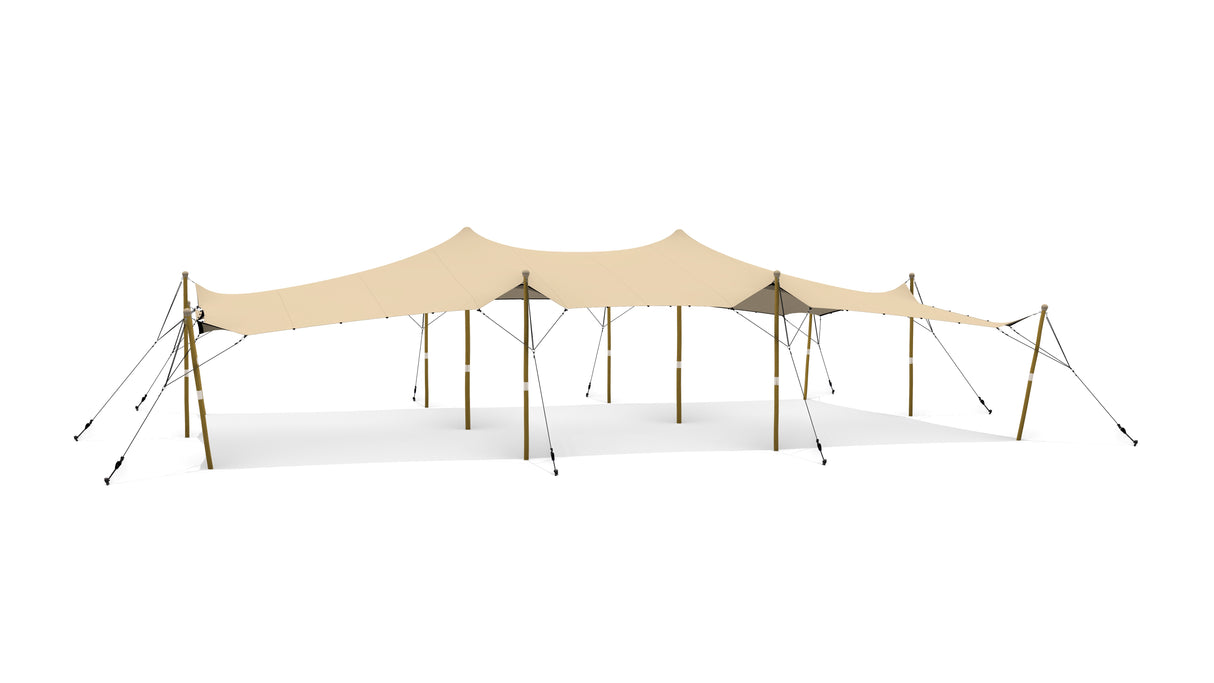 stretchtent-15.00-10.00-compleet-set-chino-beige-doek-tekening-2