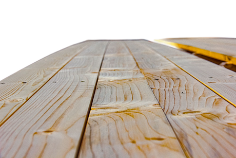 Vlondervloeren onder een stretchtent