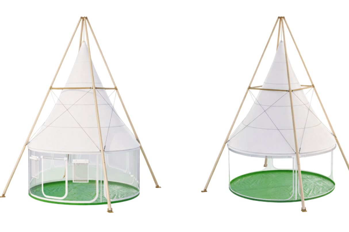 Tipi Tent Bamboo 6 x 6 meter