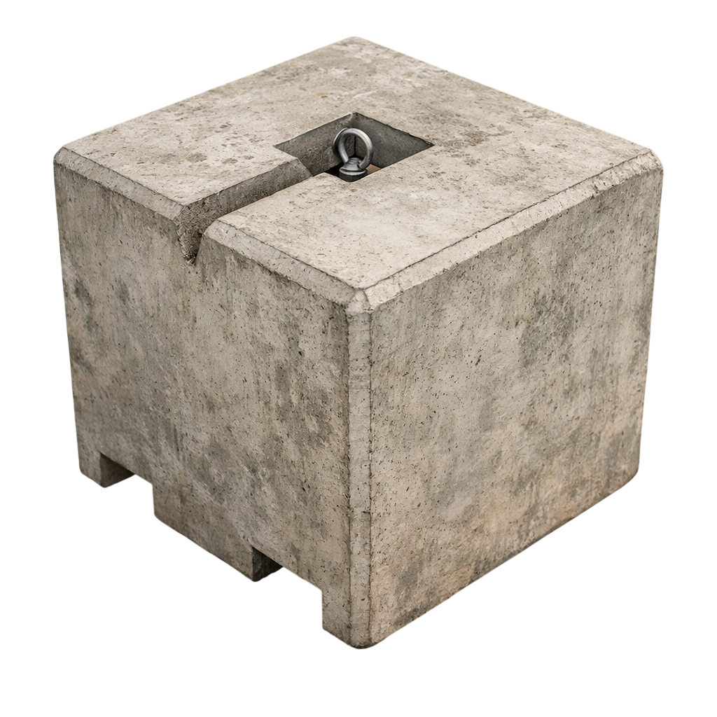 Concrete ballast block 1050 kg – for Stretch Tents
