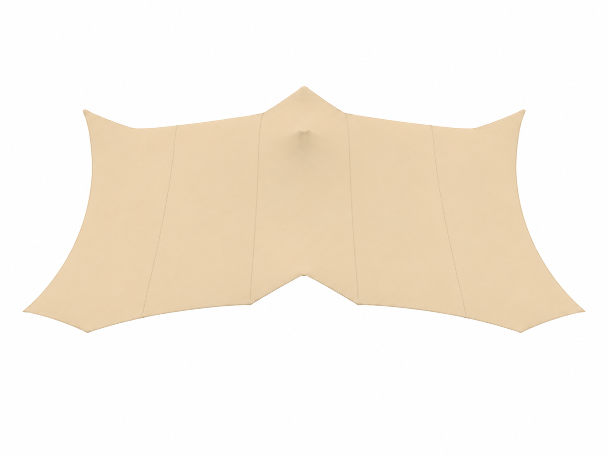 Stretchtent doek 5 x 7.50 m 