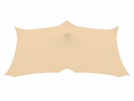 stretchtent doek gebruikt 10x7.50
