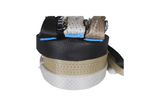 Storm strap 25.00 meters Chino-White-Black including ratchet