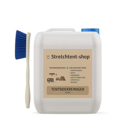 reinigingsset 2, 5 liter stretchtent schoonmaken