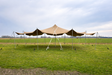 Gebruikte stretchtent 10.00x10.50 stretchtent voor evenmenten