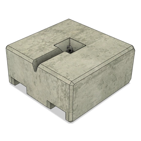 Details bekijken voor Ballastblok beton 500 kg – voor Stretchtenten Ballastblok beton 500 kg – voor Stretchtenten