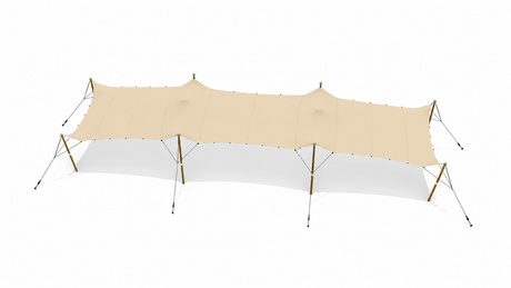 complete Stretchtent 5 x 15 meter