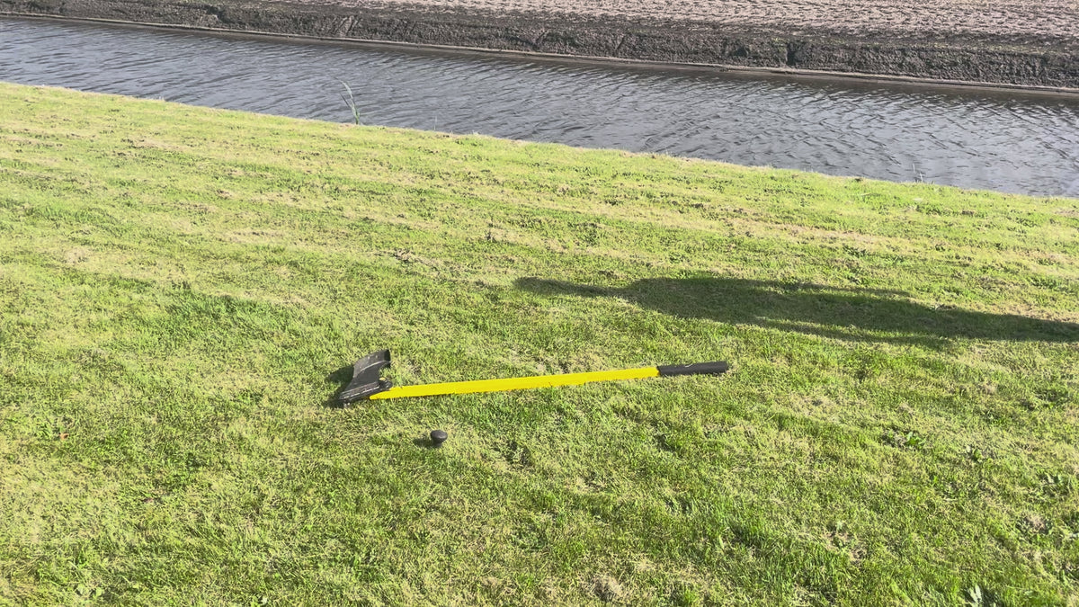 Video van de gele haringtrekker voor tentharingen