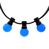 Priklamp Blauw Stretchtent Verlichting op prikkabel