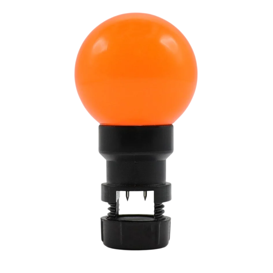 Priklamp  Oranje  Stretchtent Verlichting  direct op prikkabel