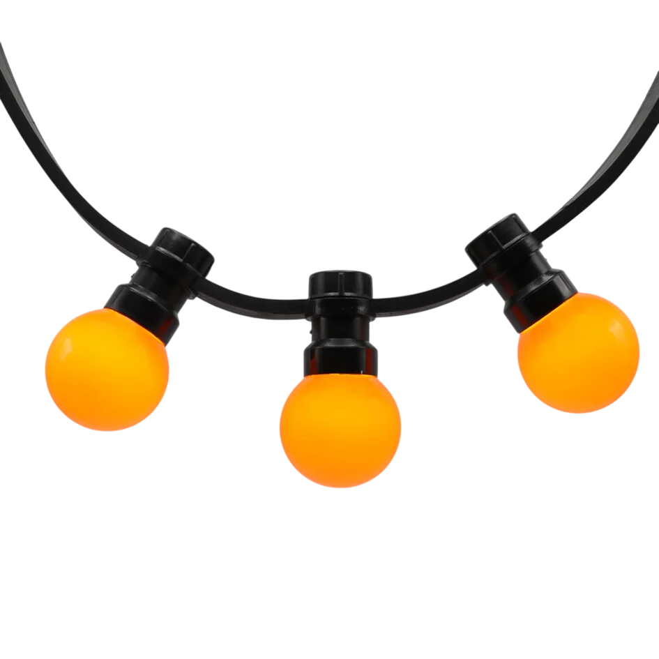 Priklamp  Oranje  Stretchtent Verlichting  op prikkabel