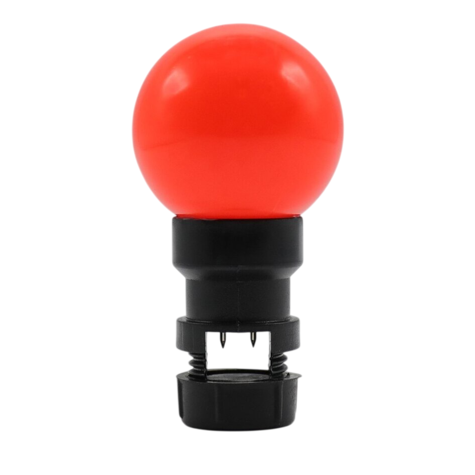 Priklamp Rood Stretchtent Verlichting direct op prikkabel