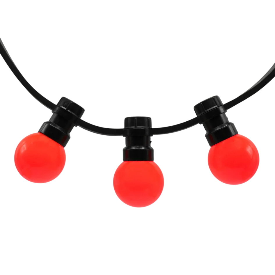 Rode Stretchtent Verlichting