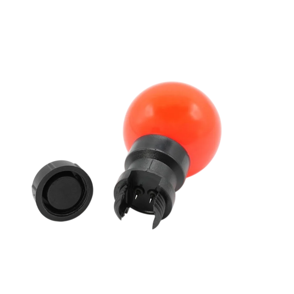 Rode Stretchtent Verlichting priklamp