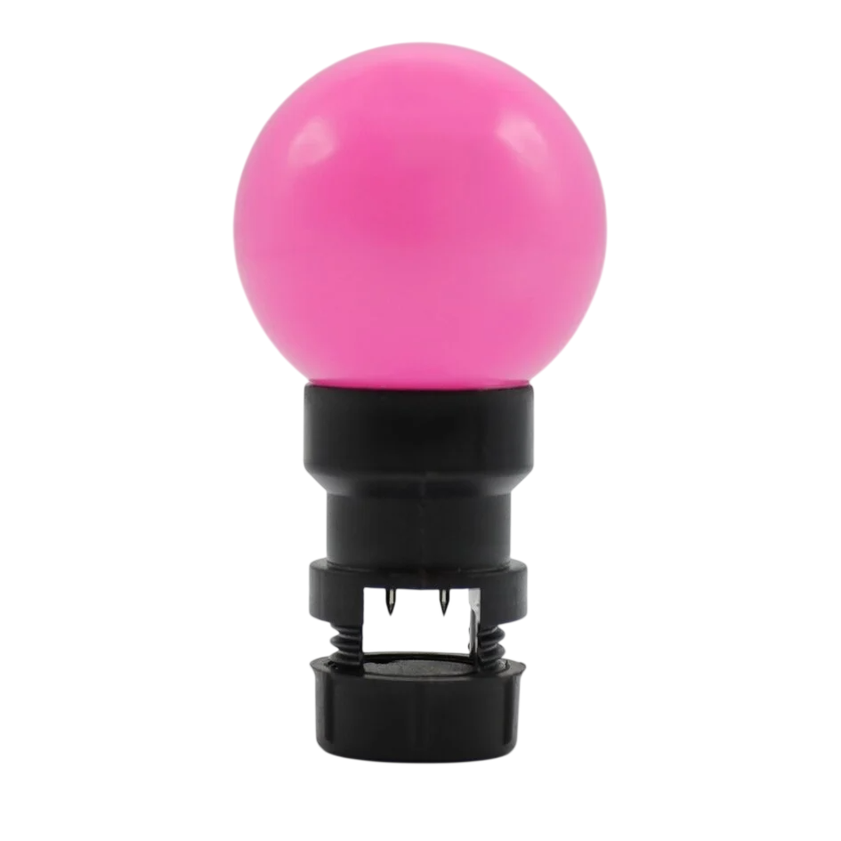 Priklamp Roze Stretchtent Verlichting direct op prikkabel