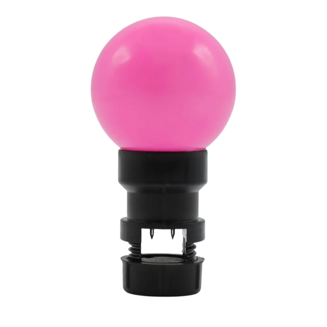 Priklamp Roze Stretchtent Verlichting direct op prikkabel