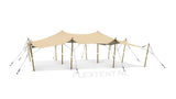 Complete Stretchtent Set 10.00 x 12.00 meter – Premium Kwaliteit (800 g/m²) - F4L Doek