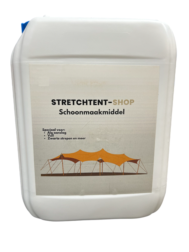 stretchtent schoonmaakmiddel