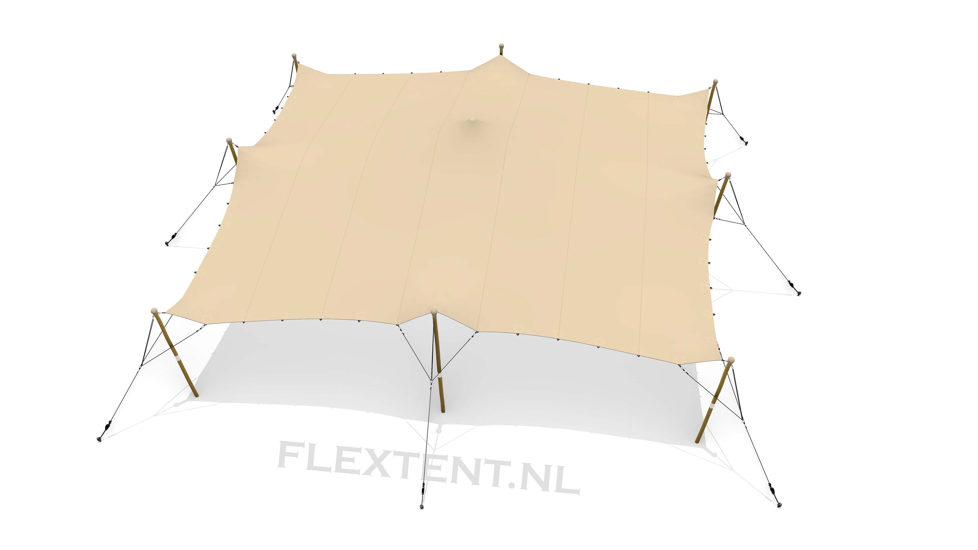 bonga stretch tent FLEXTENT® 10.5 x 10 meters