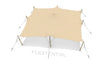 Gebruikte stretchtent complete set 10,00 x 10,50 meter