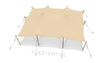 Used stretch tent complete set 10.00 x 12.00 meters