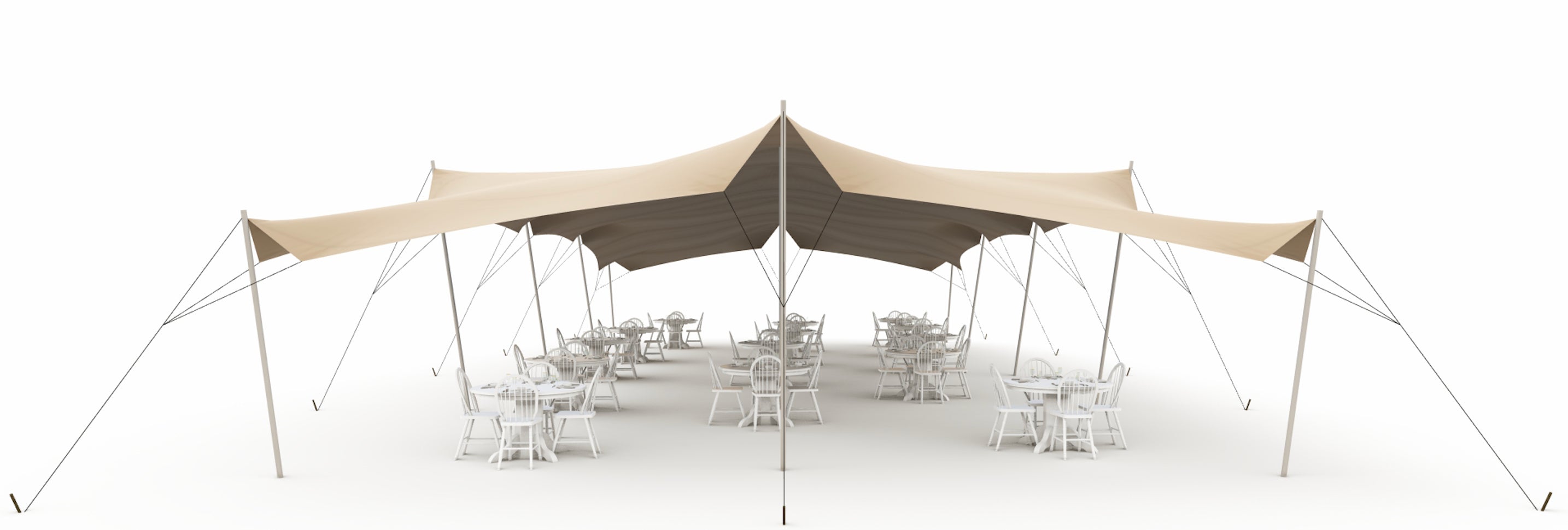 stretch tents Flex tent 5 x 7.5 meters