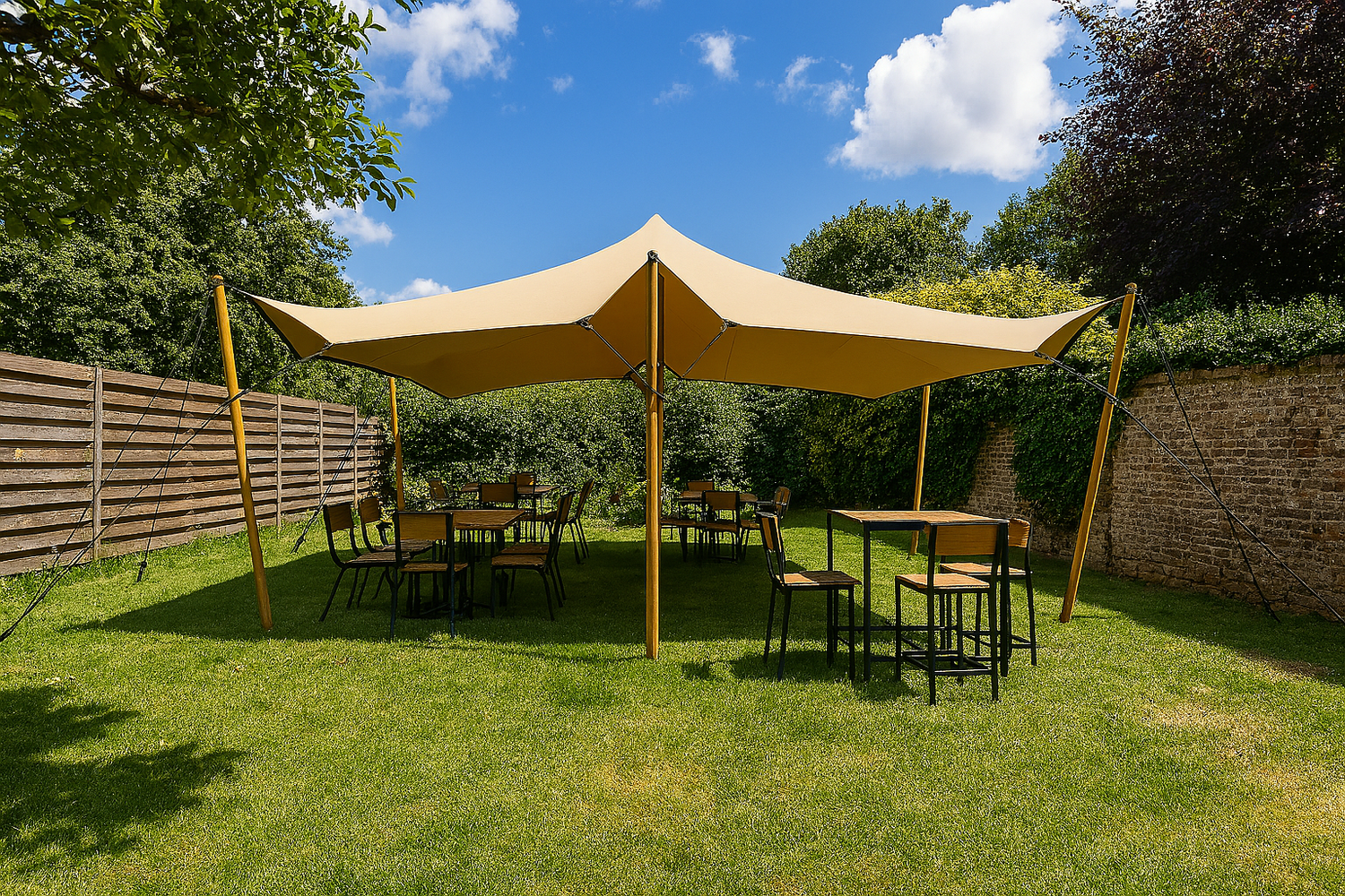 tent tuin Complete Stretchtent F4L Premium - 6.00 x 9.00 meter