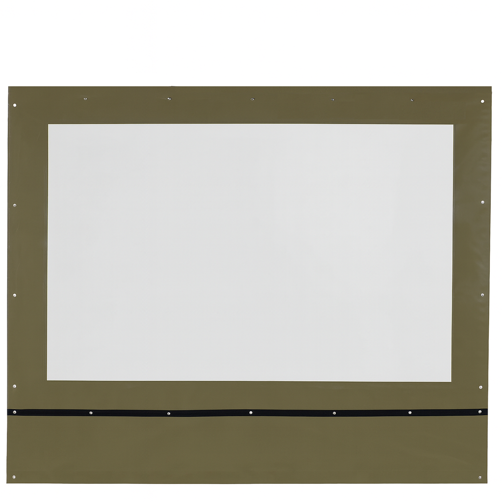 Stretchtent Zijwand met Transparante Ruit