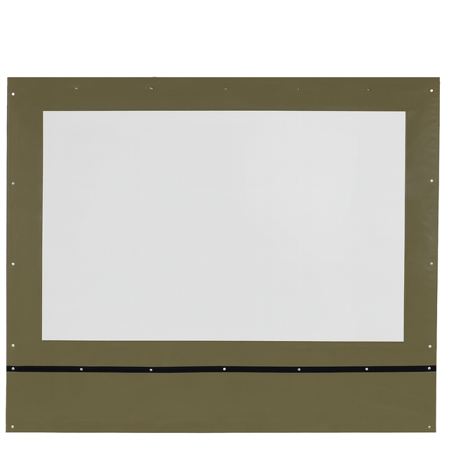 Stretchtent Zijwand met Transparante Ruit